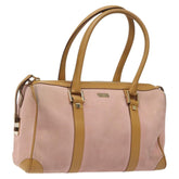 Gucci Vintage Zip Boston Bag Suede