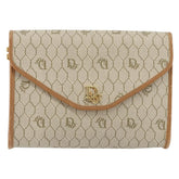 Christian Dior Vintage Honeycomb chain Canvas