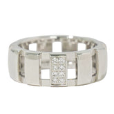 Chaumet Class One Ring 18K White Gold and Diamonds