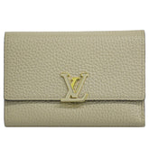 Louis Vuitton Capucines Compact wallet Leather
