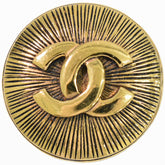 Chanel CC Brooch Metal