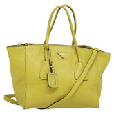 Prada Concept Double Zip Tote Calfskin