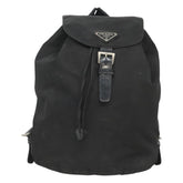 Prada Buckle Backpack Quilted Tessuto