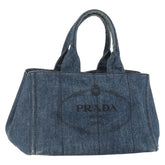 Prada Canapa Tote Denim