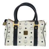 MCM Visetos logogramme Handbag Canvas and Leather