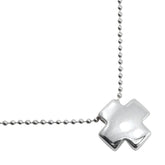 Tiffany & Co. Roman Cross Necklace Silver