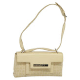 Bvlgari B.Zero1 Logomania Bag Canvas with Leather