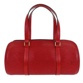 Louis Vuitton Soufflot Handbag Epi Leather
