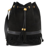 Gucci Vintage Shoulder Bag Suede and Leather