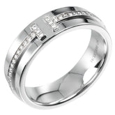 Tiffany & Co. Tiffany T Ring 18K White Gold and Diamonds