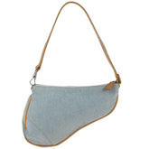 Christian Dior Vintage Saddle Bag Denim