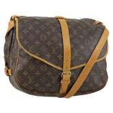 Louis Vuitton Saumur Handbag Monogram Canvas