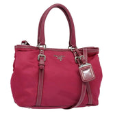 Prada Convertible Belted Hobo Tessuto with Leather