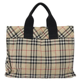 Burberry Nova Check Tote Nylon