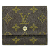 Louis Vuitton Porte Tresor Etui Papiers Wallet Monogram Canvas