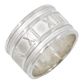 Tiffany & Co. Atlas X Closed Ring Silver 925