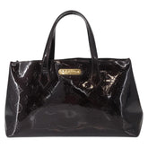 Louis Vuitton Wilshire Handbag Monogram Vernis