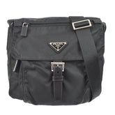 Prada Buckle Messenger Bag Tessuto
