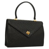 Bally Vintage Handbag Quilted Leather