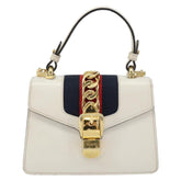 Gucci Sylvie Top Handle Bag Leather