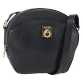 Celine Vintage Triomphe Shoulder Bag Leather