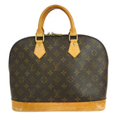 Louis Vuitton Alma Handbag Monogram Canvas