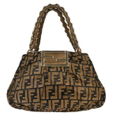 Fendi Mia Tote Zucca Canvas