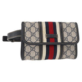 Gucci Vintage Web Belt Bag GG Coated Canvas