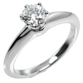 Tiffany & Co. Tiffany Setting Solitaire Ring Platinum with RBC Diamond I/VS1