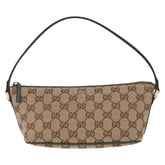 Gucci Vintage Boat Pochette GG Canvas