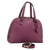 Gucci Lady Dollar Dome Satchel Leather