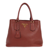 Prada Convertible Shopper Tote Vitello Daino