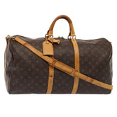 Louis Vuitton Keepall Bandouliere Bag Monogram Canvas