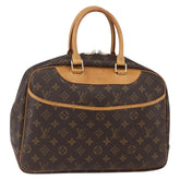 Louis Vuitton Deauville Handbag Monogram Canvas