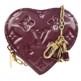 Louis Vuitton Heart Coin Purse Monogram Vernis