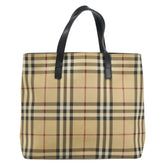 Burberry Nova Check Tote canvas check pattern