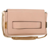 Chloe Elle Chain Clutch Leather