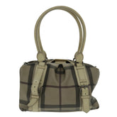 Burberry Nova Check Handbag Nova Check Canvas and leather