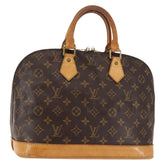 Louis Vuitton Alma Handbag Monogram Canvas