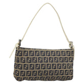 Fendi Pochette Shoulder Bag Zucchino Canvas