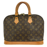 Louis Vuitton Alma Handbag Monogram Canvas