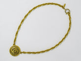 Chanel CC Pendant Necklace Metal