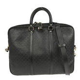 Gucci Diamante bright briefcase Leather