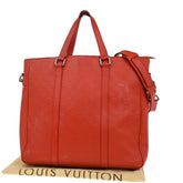 Louis Vuitton Tadao Handbag Damier Infini Leather