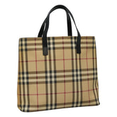Burberry Nova Check Tote canvas check pattern
