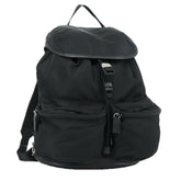 Prada Double Front Pocket Backpack Tessuto