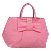 Prada Bow Tote Tessuto with Leather
