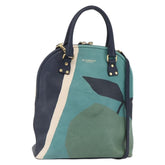 Burberry Bloomsbury Satchel Printed Leather