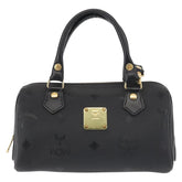 MCM Visetos logogramme Handbag Canvas and Leather