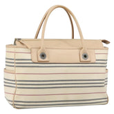 Burberry Nova Check Tote Canvas and Leather